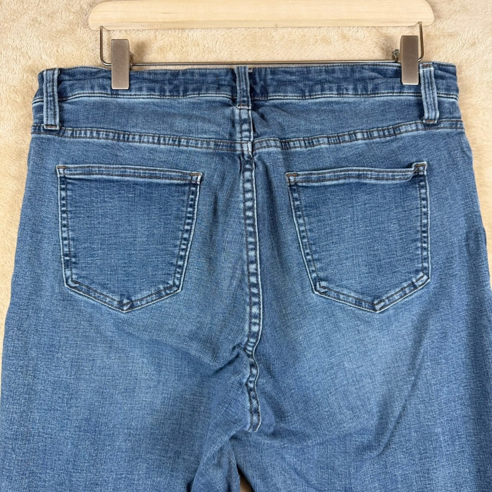 PISTOLA Women's Blue Denim High Rise Skinny Jeans Size 14W - Picture 7 of 10